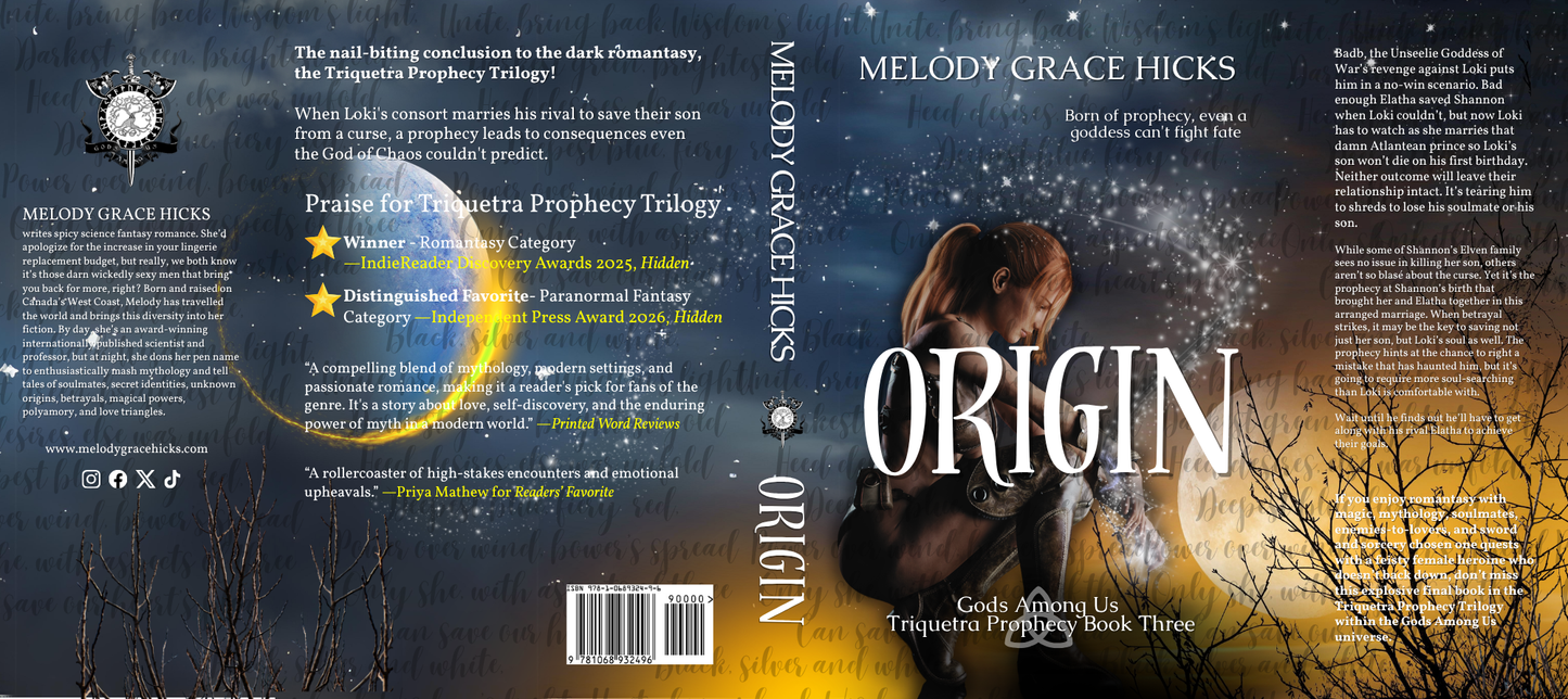Origin - Triquetra Prophecy Book Three: Gods Among Us (Hardcover)